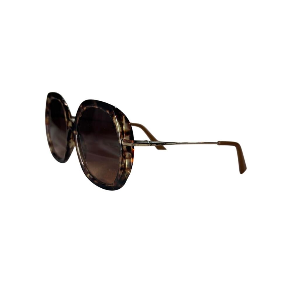 Aldo Oversized Tortoiseshell Sunglasses – Brown Gradient Lenses